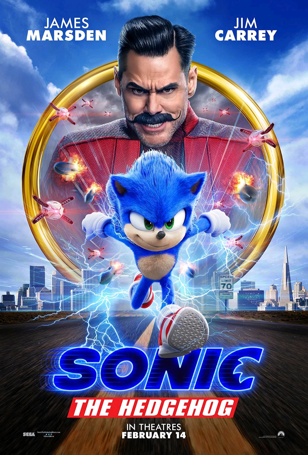 cast of sonic the hedgehog film series