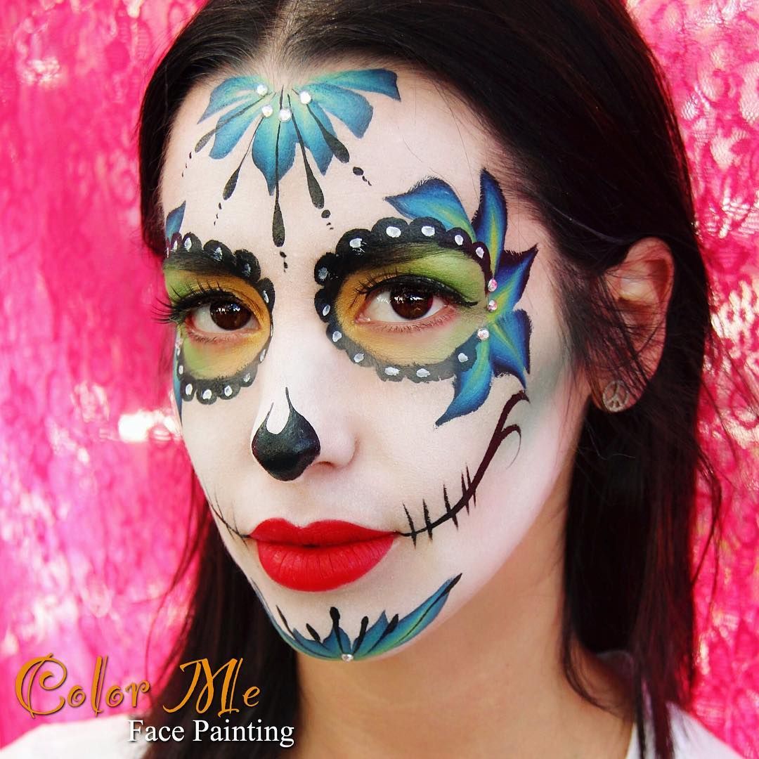 catrina face paint