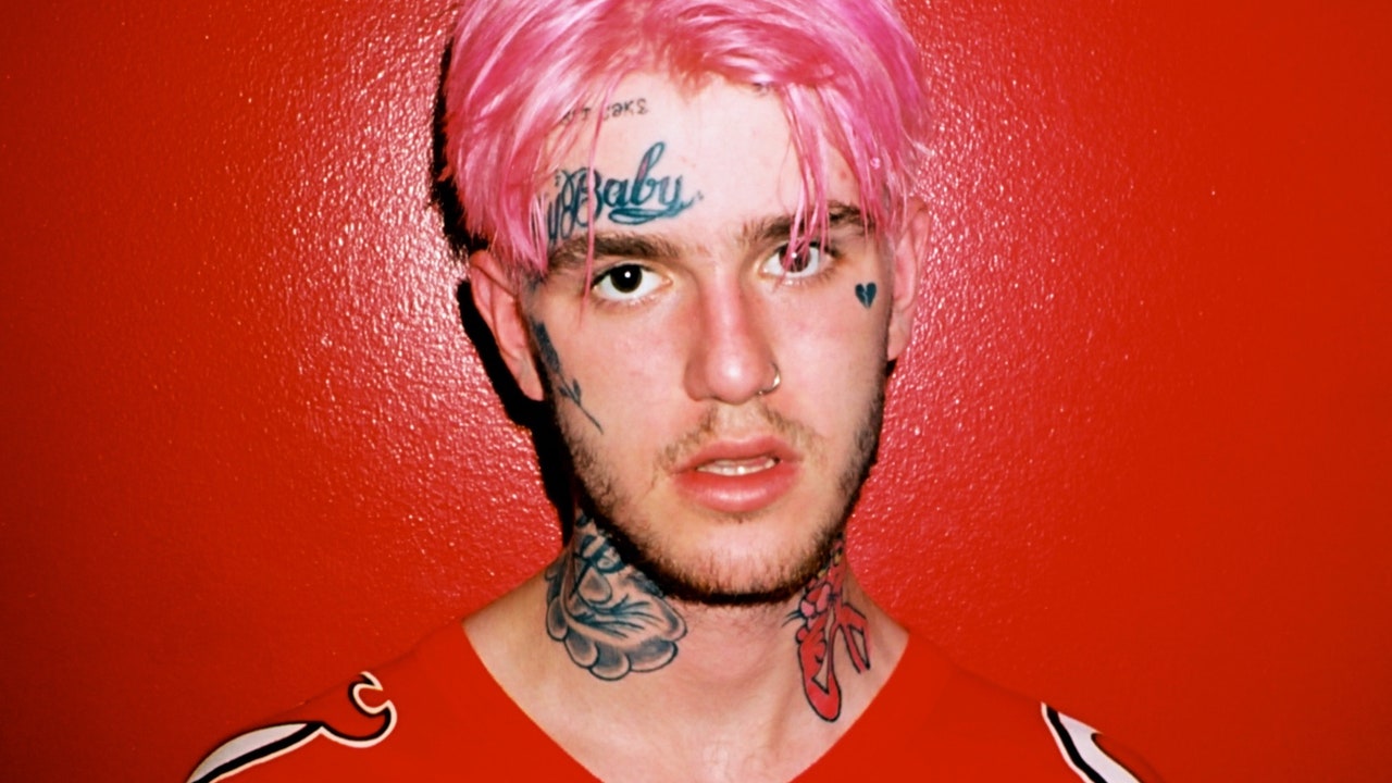 lil peep red hair