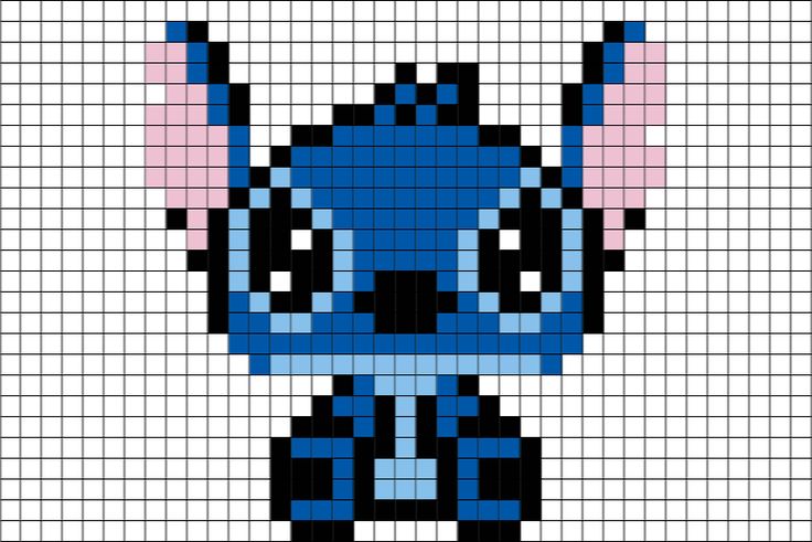 pixel art stitch