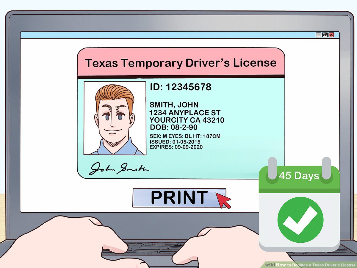 replacing lost drivers license texas