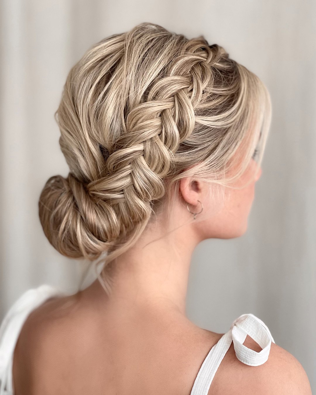 wedding hair for thin fine hair