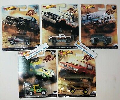 hot wheels car culture desert rally