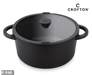 aldi cast aluminium pot