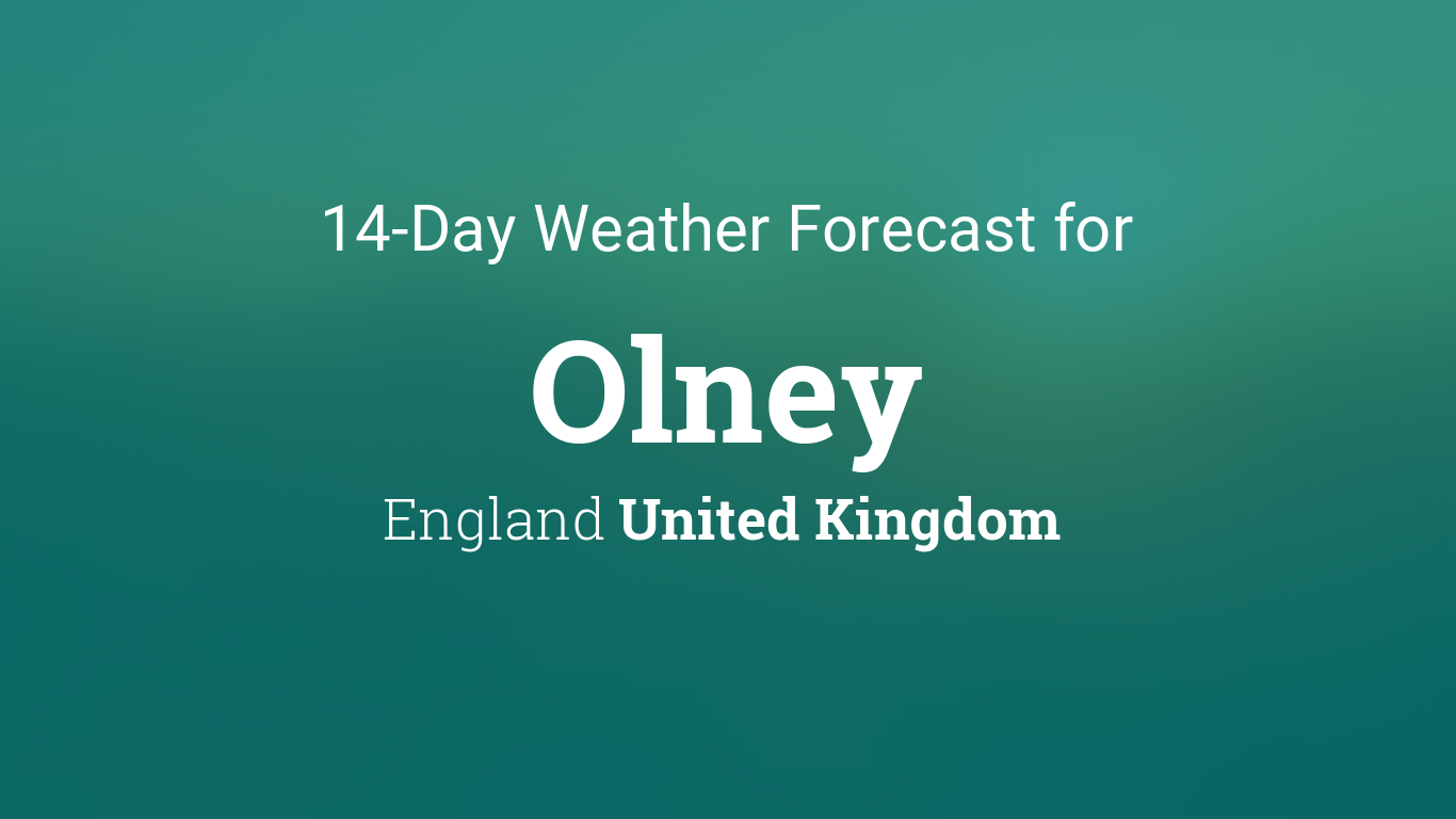 weather in olney