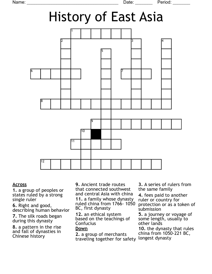 ancient country in asia minor crossword