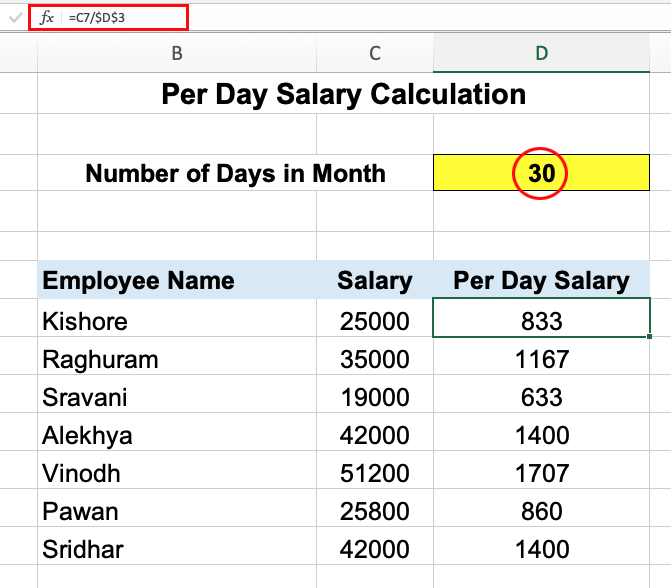 500 per day annual salary