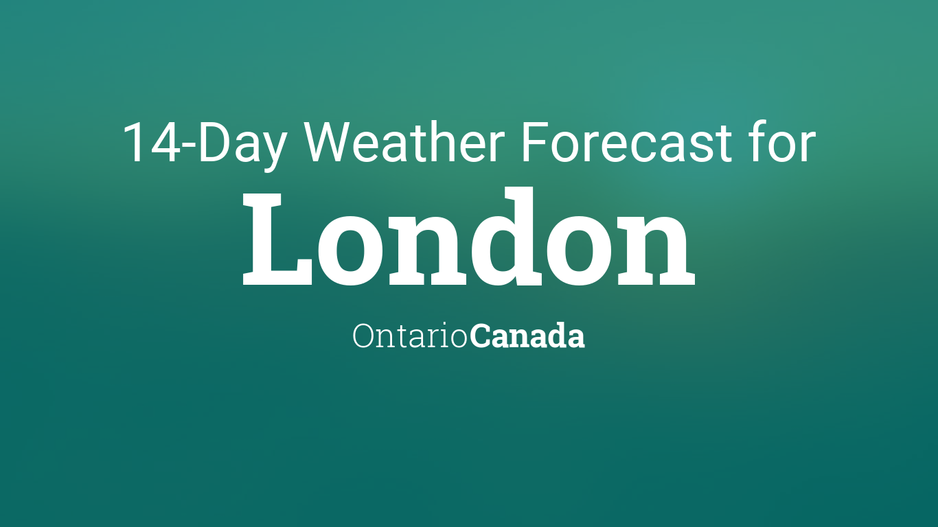 weather forecast london ontario