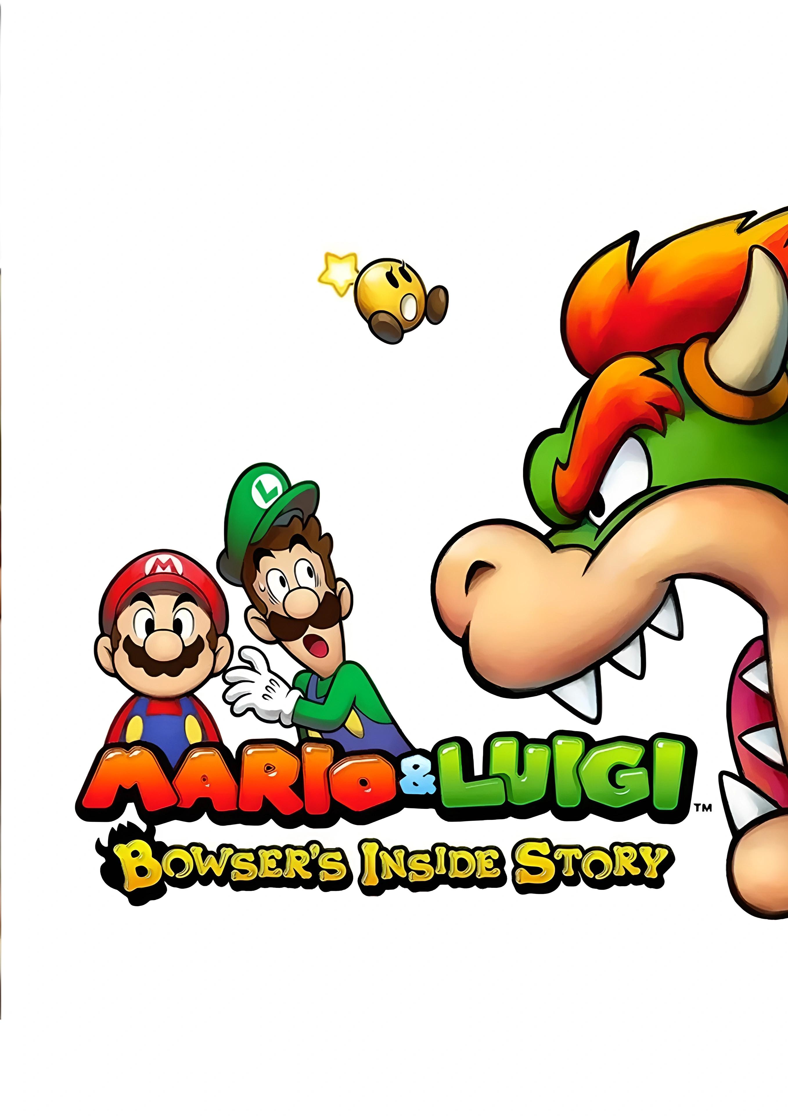 mario and luigi inside bowser