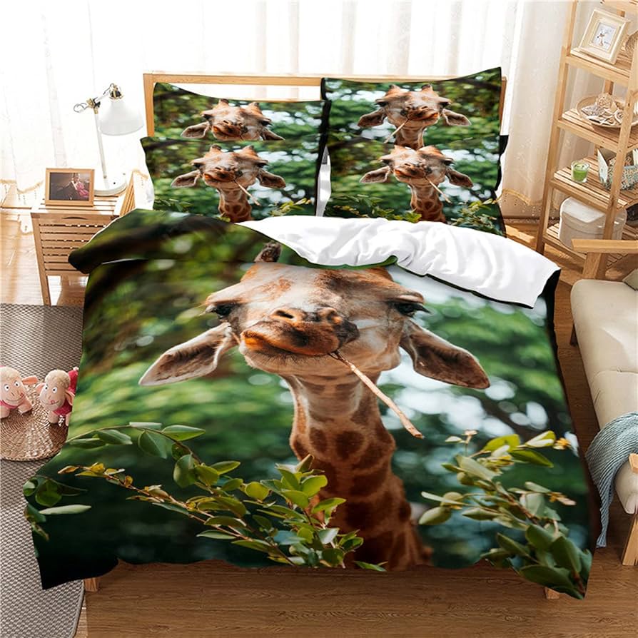 giraffe bedding double
