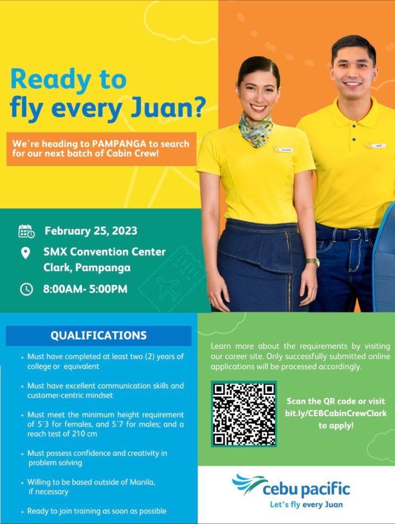 cebu pacific ticketing office job hiring