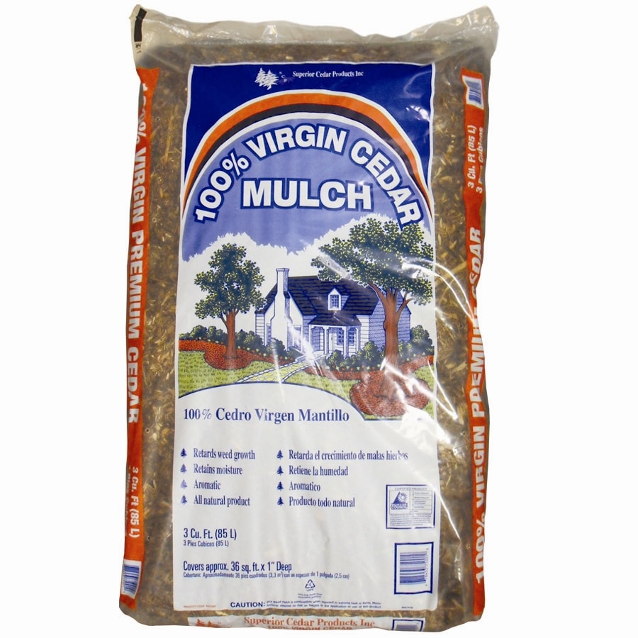 cedar mulch lowes