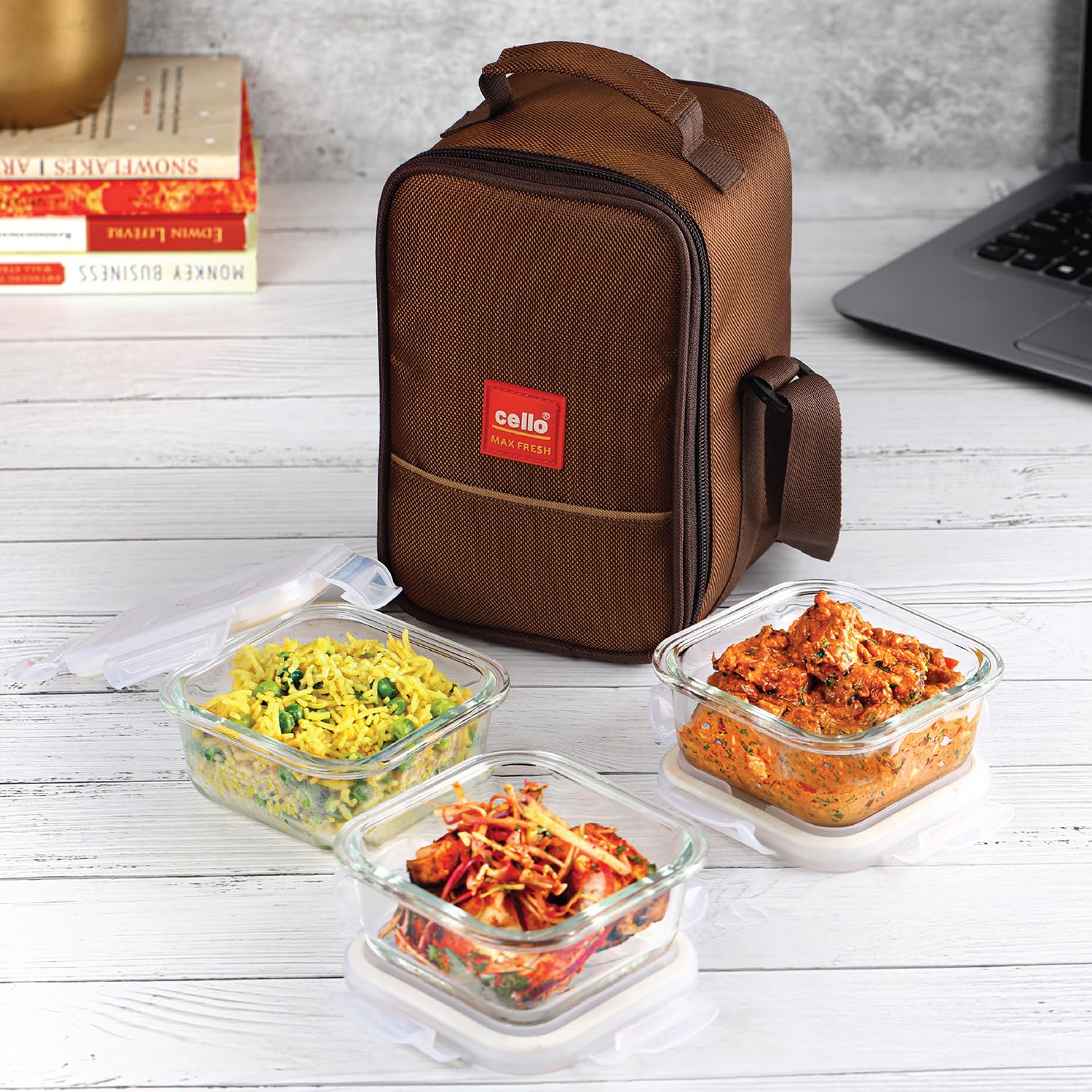 cello glass lunch box