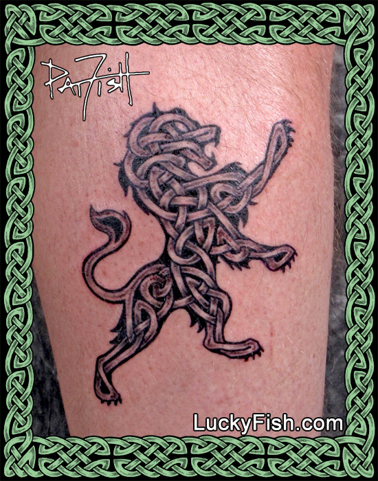 celtic lion tattoo meaning