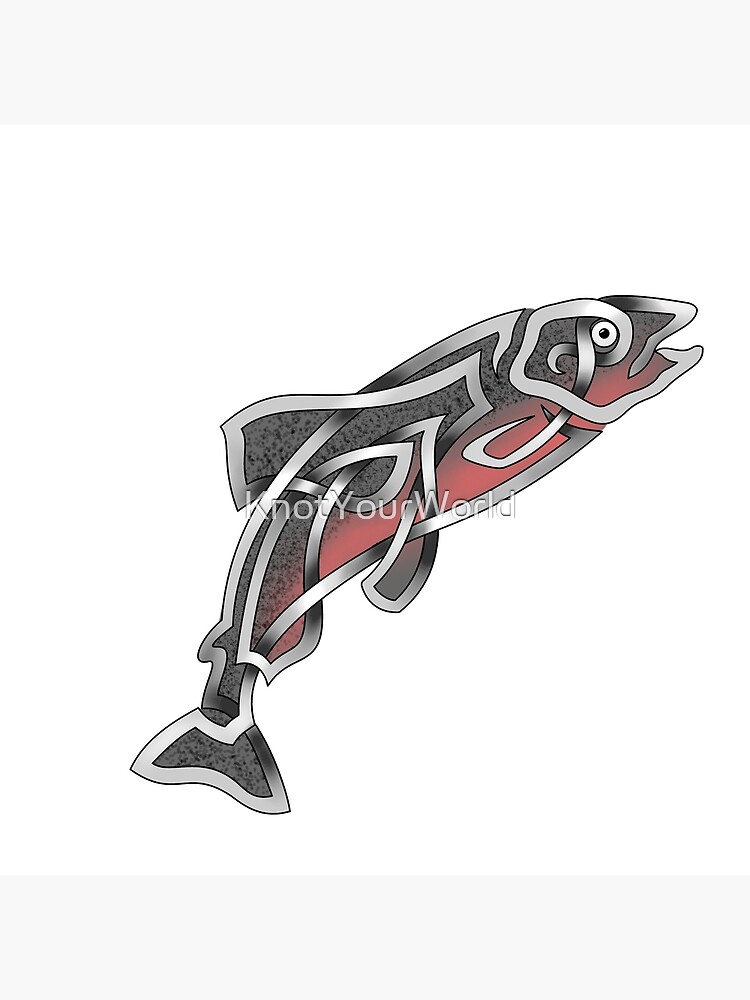 celtic salmon design