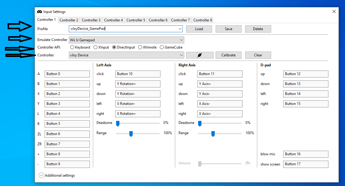 cemu controller config file keyboard