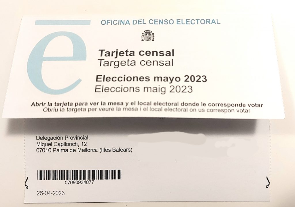 censo electoral palma de mallorca