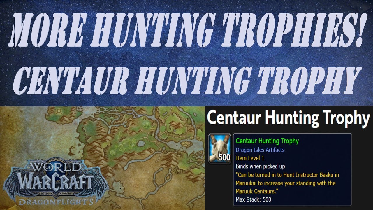 centaur hunting trophy