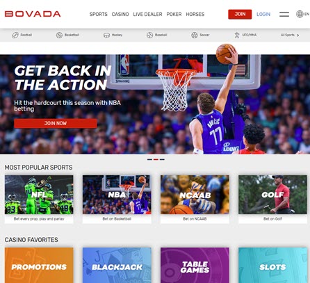 www bovada sports com