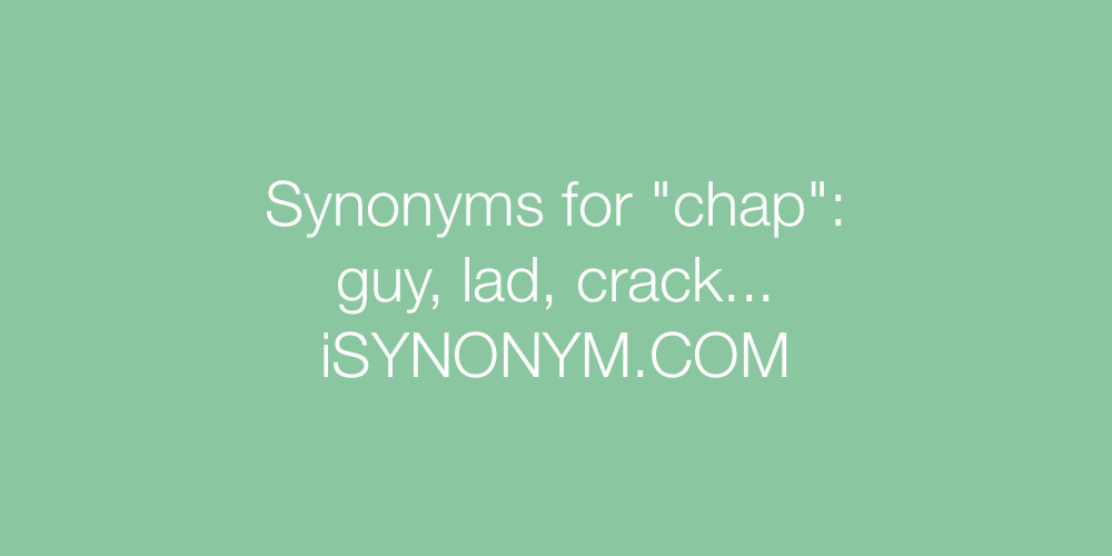 chap synonym