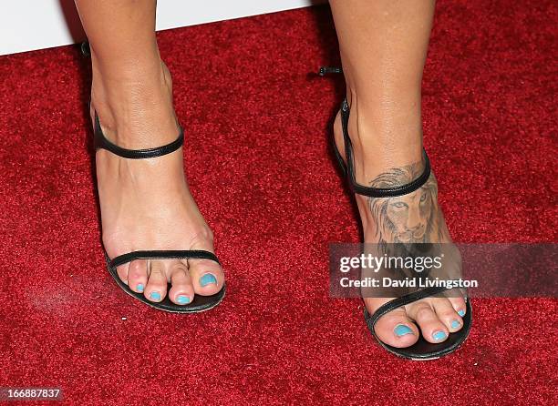 charisma carpenter feet