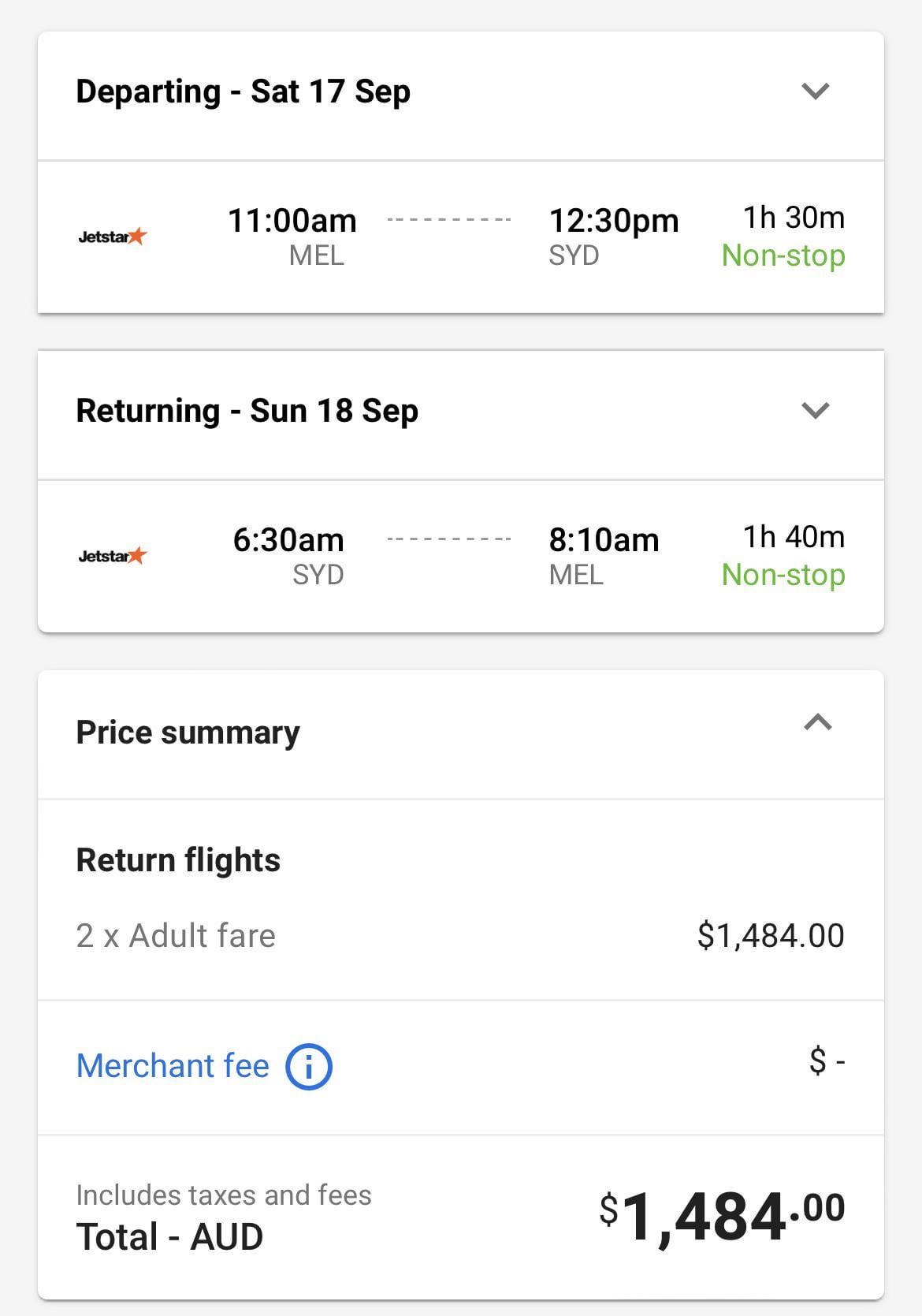 cheap fly to sydney