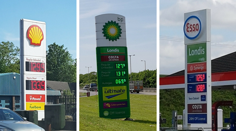 cheap petrol station near me