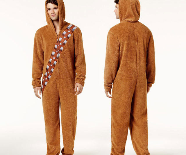 chewbacca star wars onesie