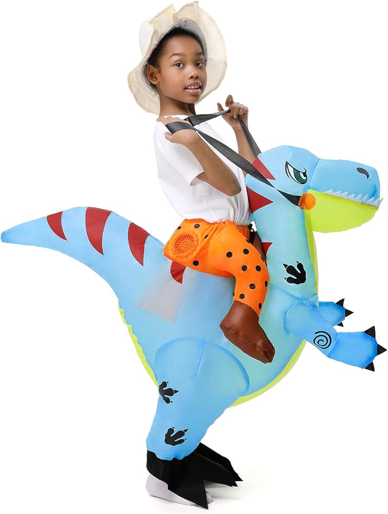 childrens inflatable dinosaur costume