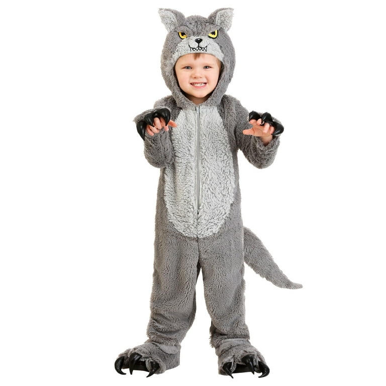 childrens wolf costume