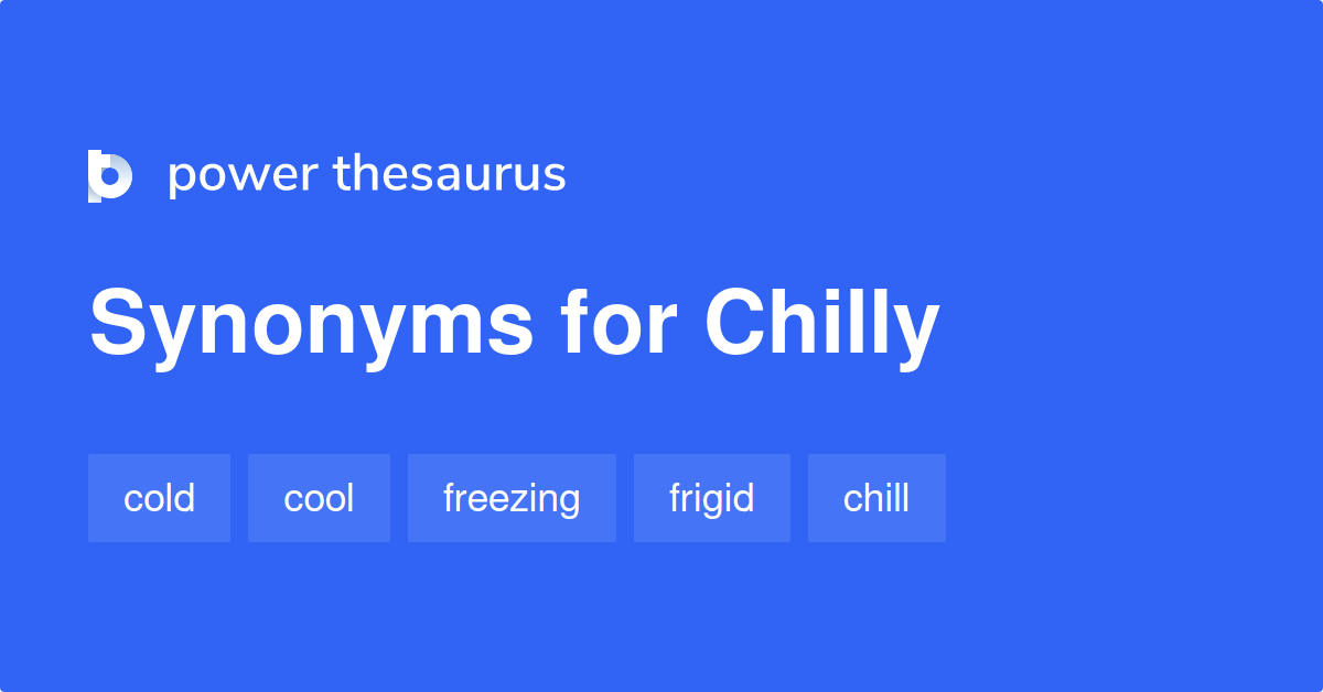 chilly thesaurus