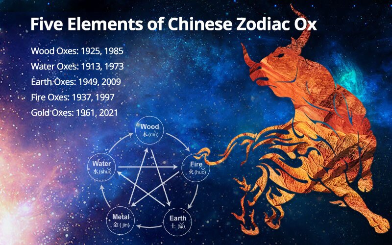 chinese zodiac with elements calculator
