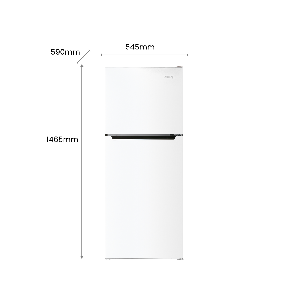 chiq top mount fridge