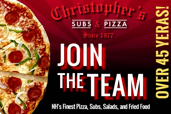 christophers subs & pizza menu