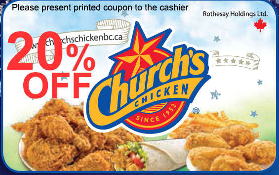 churchs chicken coupon vancouver bc