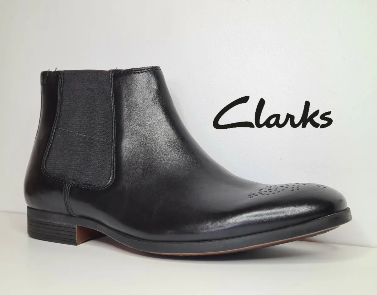 clarks chelsea boots mens