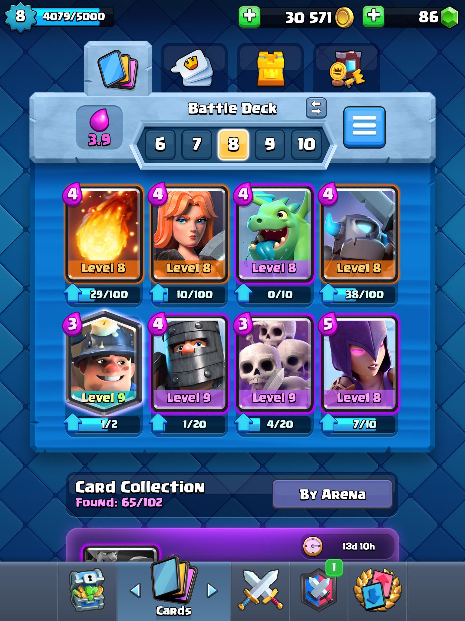 clash royale arena 7 deck