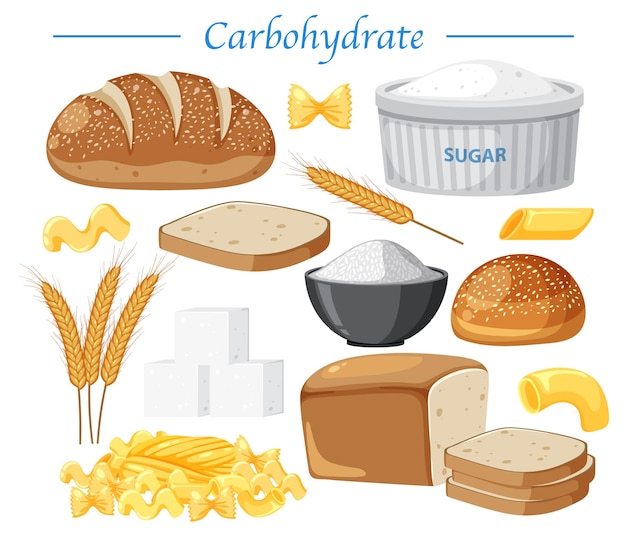 clipart carbohydrates