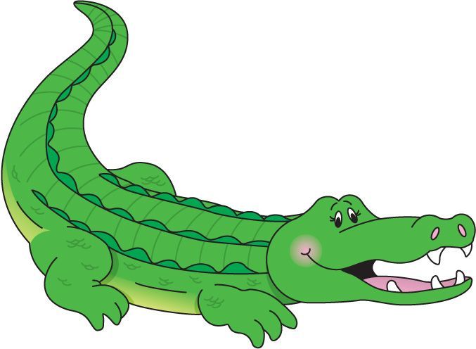 clipart image of alligator