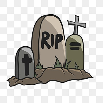 clipart of tombstone