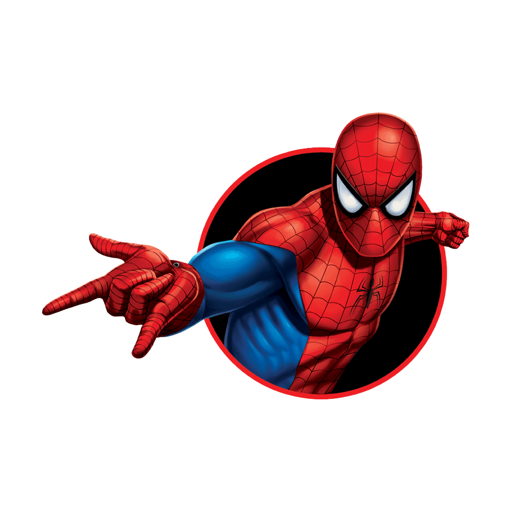 clipart spiderman png