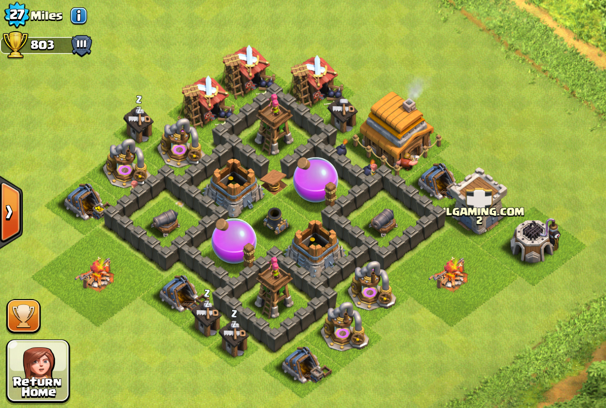 coc town hall base