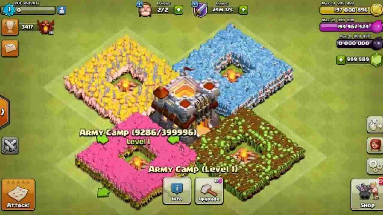 coc unlimited money apk