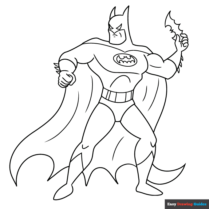 coloring pages batman