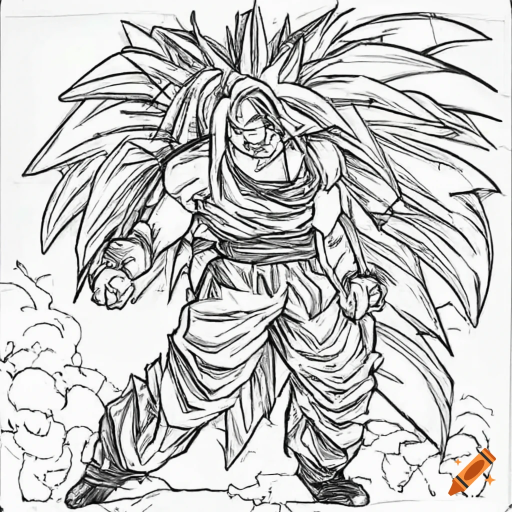 coloring pages goku