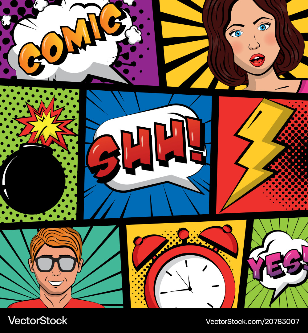 comic vector