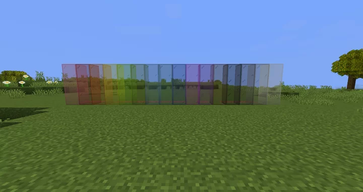 connected glass texture pack