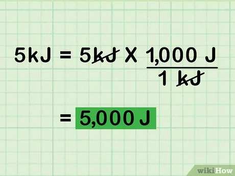 convert kcal to kjoules