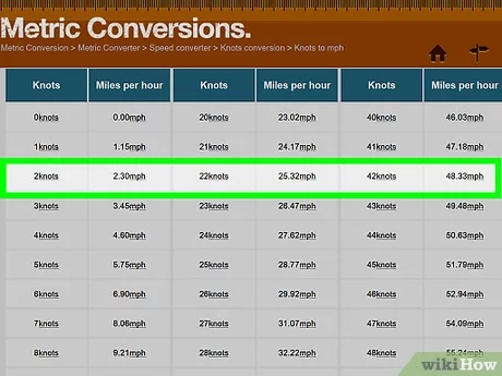 convert km per hr to knots