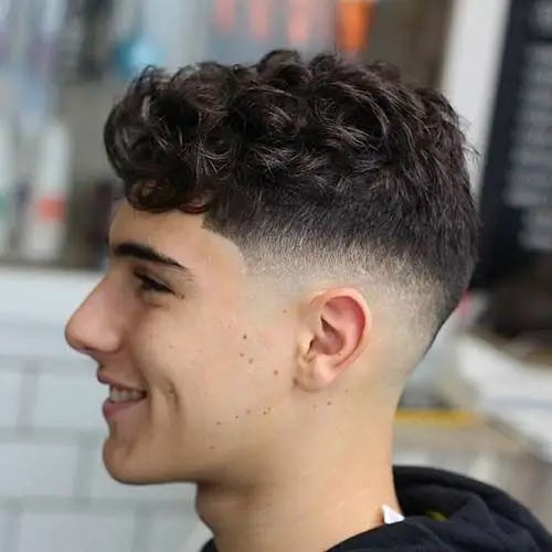 cool haircut for curly hair boy
